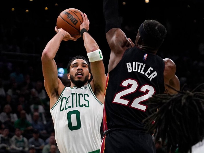 NBA: Boston celebrates while Miami prays after Game 4&nbsp;blowout